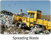 Spreading Waste